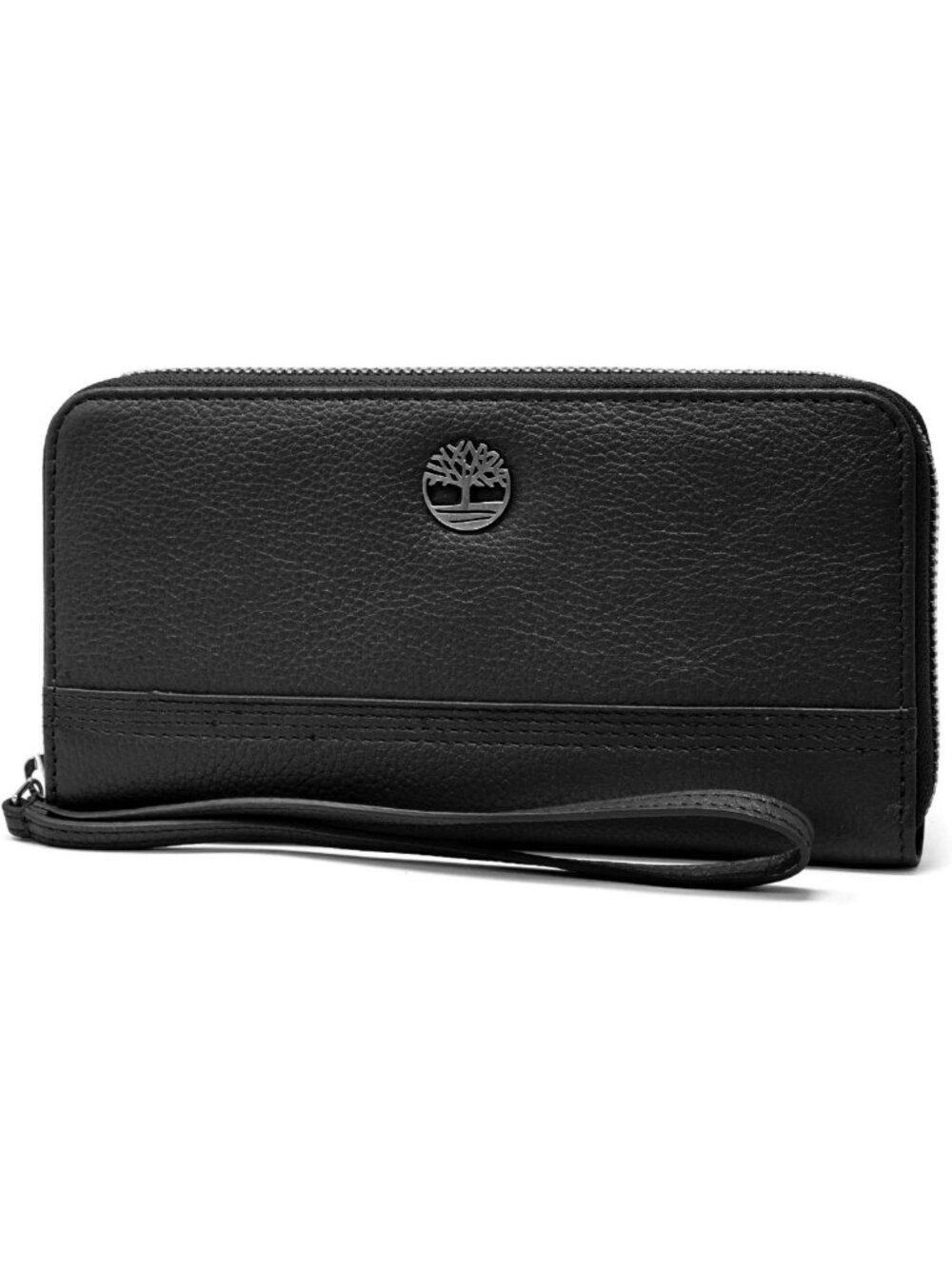 Stylish Women's Leather RFID Zip Wallet Clutch with Wristlet Strap - Perfect for